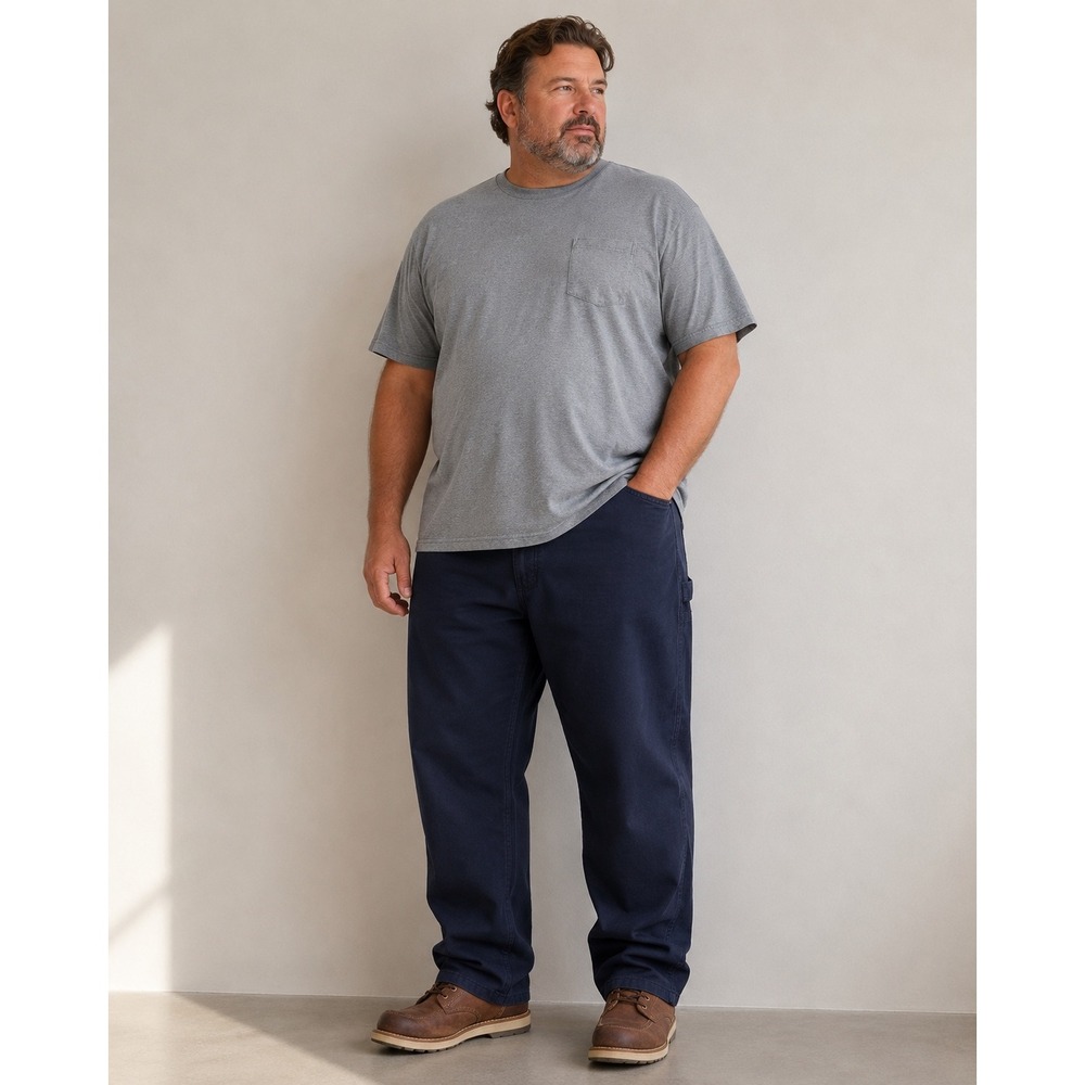Carhartt FR Flame Resistant Loose Fit Carpenter Pants Navy 50x34 FRB159 DNY